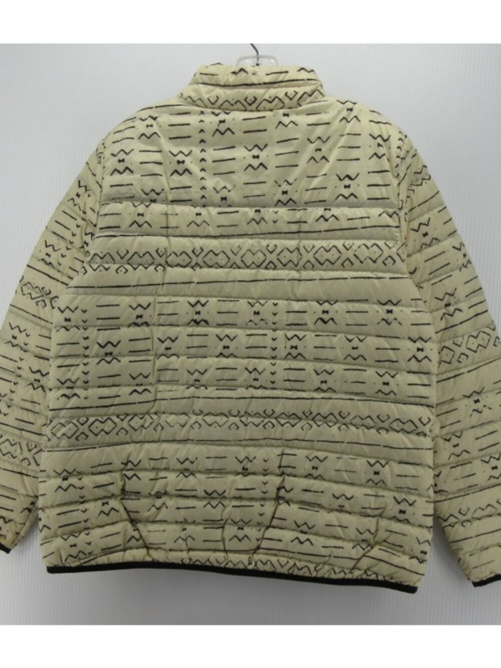 Burton Jacket XL Cream Evergreen Down Dhaka Puffer Southwestern Aztec - Picture 10 of 16